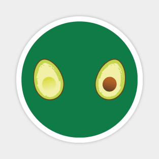 Open Avocado Magnet